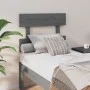Bettkopfteil aus massivem grauem Kiefernholz, 93,5 x 3 x 81 cm von vidaXL, Kopf- und Fußteile - Ref: Foro24-819052, Preis: 20...