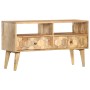 Mueble para TV madera maciza de mango 90x30x50 cm en Armarios y almacenamiento | Comprar online en Foru.es