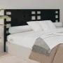 Kopfteil aus massivem schwarzem Kiefernholz, 126 x 4 x 100 cm von vidaXL, Kopf- und Fußteile - Ref: Foro24-818764, Preis: 32,...