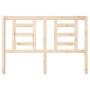 Cabecero de cama madera maciza de pino 146x4x100 cm de vidaXL, Cabeceros y pies de cama - Ref: Foro24-818820, Precio: 36,19 €...