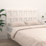 Cabecero de cama madera maciza de pino blanco 165,5x4x100 cm de vidaXL, Cabeceros y pies de cama - Ref: Foro24-818931, Precio...