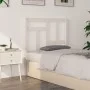 Solid white pine wood bed headboard 95.5x4x100 cm by vidaXL, Headboards and footboards - Ref: Foro24-818951, Price: 26,04 €, ...