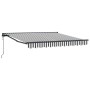 Toldo Retráctil Antracita y 300 x 250 cm Poliéster y metal en Toldos | Comprar online en Foru.es