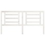 Cabecero de cama madera maciza de pino blanco 186x4x100 cm de vidaXL, Cabeceros y pies de cama - Ref: Foro24-818836, Precio: ...