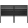 Cabecero de cama madera maciza de pino negro 156x4x100 cm de vidaXL, Cabeceros y pies de cama - Ref: Foro24-819029, Precio: 7...