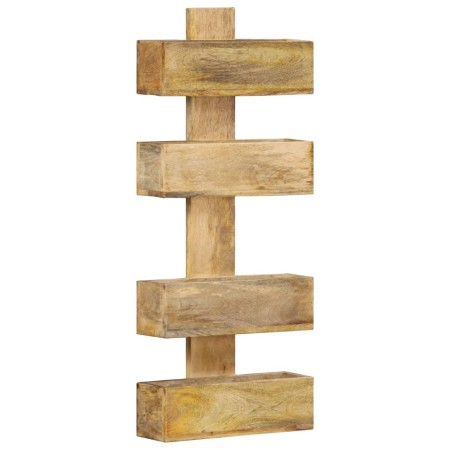 Revistero de pared madera maciza de mango 30x11x72 cm en Librerías y estanterías | Comprar online en Foru.es