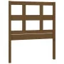 Solid pine wood bed headboard honey brown 95.5x4x100 cm by vidaXL, Headboards and footboards - Ref: Foro24-818903, Price: 23,...