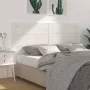 Kopfteil aus massivem weißem Kiefernholz, 146 x 4 x 100 cm von vidaXL, Kopf- und Fußteile - Ref: Foro24-818721, Preis: 117,66...