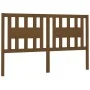 Solid honey brown pine wood headboard 156x4x100 cm by vidaXL, Headboards and footboards - Ref: Foro24-818678, Price: 35,54 €,...