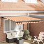 Toldo Retráctil Amarillo y Naranja 300 x 250 cm Tela y Metal en Toldos | Comprar online en Foru.es