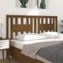 Cabecero madera maciza de pino marrón miel 156x4x100 cm de vidaXL, Cabeceros y pies de cama - Ref: Foro24-818678, Precio: 35,...