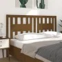 Solid honey brown pine wood headboard 156x4x100 cm by vidaXL, Headboards and footboards - Ref: Foro24-818678, Price: 35,54 €,...
