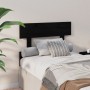 Cabecero de cama madera maciza de pino negro 78,5x3x81 cm de vidaXL, Cabeceros y pies de cama - Ref: Foro24-819049, Precio: 1...