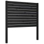 Cabecero de cama madera maciza de pino negro 81x4x100 cm de vidaXL, Cabeceros y pies de cama - Ref: Foro24-818999, Precio: 50...