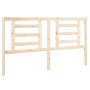 Cabecero de cama madera maciza de pino 166x4x100 cm de vidaXL, Cabeceros y pies de cama - Ref: Foro24-818830, Precio: 43,55 €...