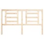 Cabecero de cama madera maciza de pino 166x4x100 cm de vidaXL, Cabeceros y pies de cama - Ref: Foro24-818830, Precio: 43,55 €...