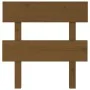 Bettkopfteil aus massivem Kiefernholz in Honigbraun, 93,5 x 3 x 81 cm von vidaXL, Kopf- und Fußteile - Ref: Foro24-819053, Pr...