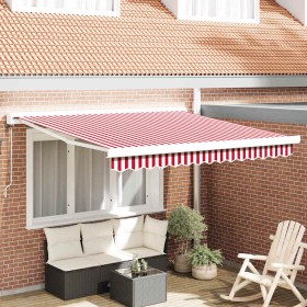 Toldo Rojo y 300 x 250 x 165 cm Poliéster y Aluminio en Toldos | Comprar online en Foru.es