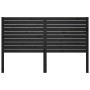 Cabecero de cama madera maciza de pino negro 146x4x100 cm de vidaXL, Cabeceros y pies de cama - Ref: Foro24-819024, Precio: 7...