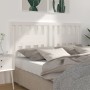 Cabecero madera maciza de pino blanco 186x4x100 cm de vidaXL, Cabeceros y pies de cama - Ref: Foro24-818686, Precio: 57,85 €,...