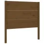 Kopfteil aus massivem honigbraunem Kiefernholz, 81 x 4 x 100 cm von vidaXL, Kopf- und Fußteile - Ref: Foro24-818698, Preis: 5...