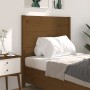 Cabecero madera maciza de pino marrón miel 81x4x100 cm de vidaXL, Cabeceros y pies de cama - Ref: Foro24-818698, Precio: 51,4...
