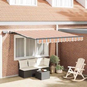 Toldo Retráctil Manual Multicolor 300 x 250 cm tela en Toldos | Comprar online en Foru.es