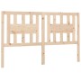 Cabecero madera maciza de pino 206x4x100 cm de vidaXL, Cabeceros y pies de cama - Ref: Foro24-818690, Precio: 48,68 €, Descue...