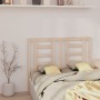 Cabecero de cama madera maciza de pino 156x4x100 cm de vidaXL, Cabeceros y pies de cama - Ref: Foro24-818825, Precio: 48,65 €...
