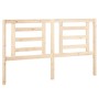 Cabecero de cama madera maciza de pino 156x4x100 cm de vidaXL, Cabeceros y pies de cama - Ref: Foro24-818825, Precio: 48,65 €...