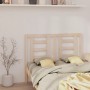 Cabecero de cama madera maciza de pino 156x4x100 cm de vidaXL, Cabeceros y pies de cama - Ref: Foro24-818825, Precio: 48,65 €...