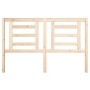 Cabecero de cama madera maciza de pino 156x4x100 cm de vidaXL, Cabeceros y pies de cama - Ref: Foro24-818825, Precio: 48,65 €...