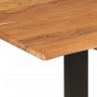 Mesa de comedor de madera maciza de acacia 180x90x76 cm en Mesas de comedor | Comprar online en Foru.es