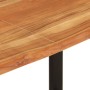Mesa de comedor de madera maciza de acacia 180x90x76 cm en Mesas de comedor | Comprar online en Foru.es