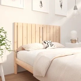 Bettkopfteil aus massivem Kiefernholz, 125,5 x 4 x 100 cm von vidaXL, Kopf- und Fußteile - Ref: Foro24-818860, Preis: 41,71 €...