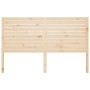 Cabecero de cama madera maciza de pino 146x4x100 cm de vidaXL, Cabeceros y pies de cama - Ref: Foro24-819020, Precio: 83,41 €...
