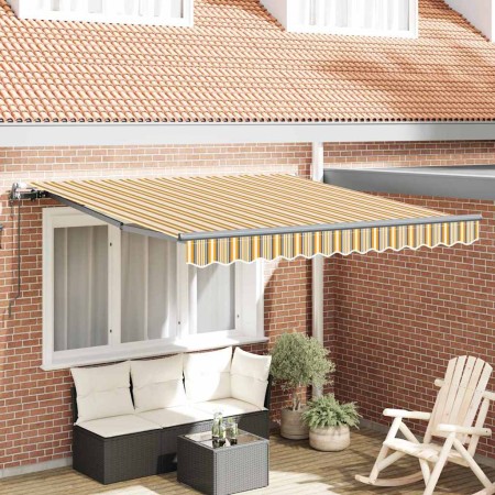 Toldo Retráctil Multicolor 300 x 250 cm Tela y Aluminio en Toldos | Comprar online en Foru.es