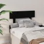 Cabecero de cama madera maciza de pino negro 93,5x3x81 cm de vidaXL, Cabeceros y pies de cama - Ref: Foro24-819054, Precio: 2...