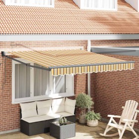 Toldo Retráctil Multicolor 300 x 250 cm Poliéster y Aluminio en Toldos | Comprar online en Foru.es