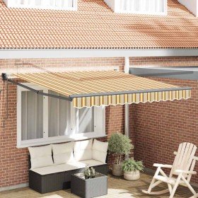 Toldo Retráctil Multicolor 300 x 250 cm Poliéster y Aluminio en Toldos | Comprar online en Foru.es