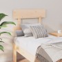 Cabecero de cama madera maciza de pino 93,5x3x81 cm de vidaXL, Cabeceros y pies de cama - Ref: Foro24-819050, Precio: 26,83 €...