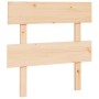 Cabecero de cama madera maciza de pino 93,5x3x81 cm de vidaXL, Cabeceros y pies de cama - Ref: Foro24-819050, Precio: 26,83 €...