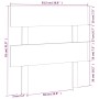 Cabecero de cama madera maciza de pino 93,5x3x81 cm de vidaXL, Cabeceros y pies de cama - Ref: Foro24-819050, Precio: 26,83 €...