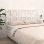 Solid white pine wood bed headboard 185.5x4x100 cm by vidaXL, Headboards and footboards - Ref: Foro24-818936, Price: 50,13 €,...