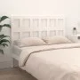 Solid white pine wood bed headboard 185.5x4x100 cm by vidaXL, Headboards and footboards - Ref: Foro24-818936, Price: 50,13 €,...