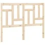 Cabecero de cama madera maciza de pino 125,5x4x100 cm de vidaXL, Cabeceros y pies de cama - Ref: Foro24-818960, Precio: 39,11...
