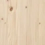 Cabecero de cama madera maciza de pino 125,5x4x100 cm de vidaXL, Cabeceros y pies de cama - Ref: Foro24-818960, Precio: 39,11...