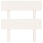 Cabecero de cama madera maciza de pino blanco 93,5x3x81 cm de vidaXL, Cabeceros y pies de cama - Ref: Foro24-819051, Precio: ...