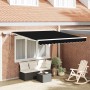 Toldo Retráctil Manual Negro 300 x 250 cm Tela y acero en Toldos | Comprar online en Foru.es