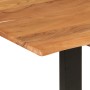 Mesa de comedor de madera maciza de acacia 140x70x76 cm en Mesas de comedor | Comprar online en Foru.es